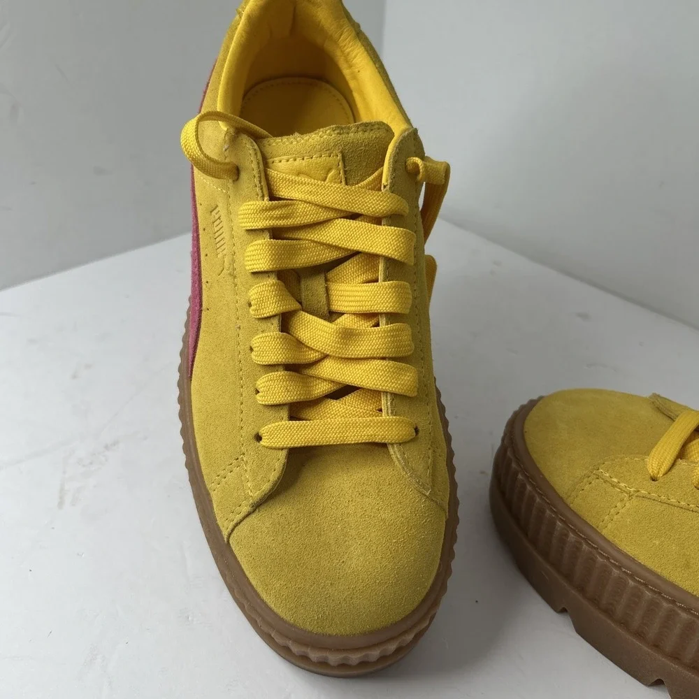 Puma Fenty by Rhianna Cleated Creeper Lace Up Suede Women's Shoes Size‎ 10